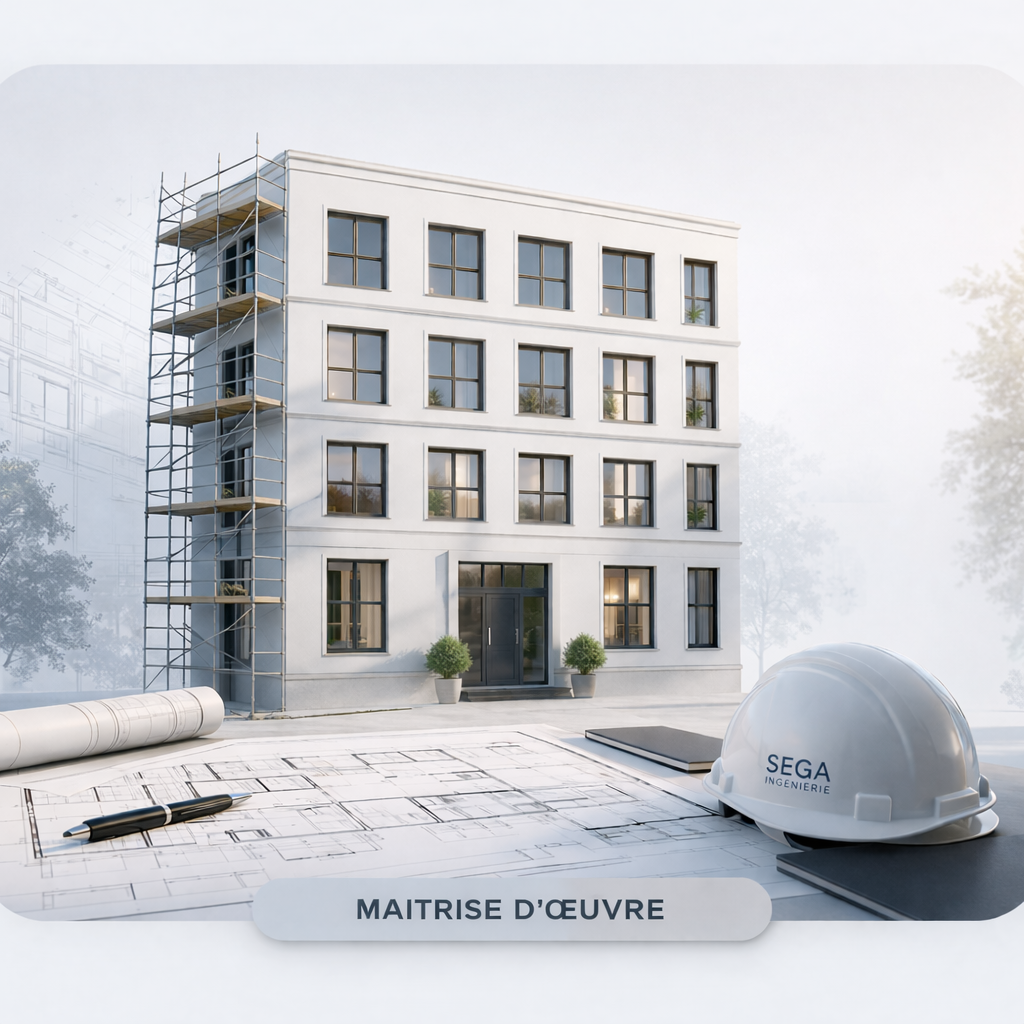 Maîtrise d'œuvre rénovation copropriété